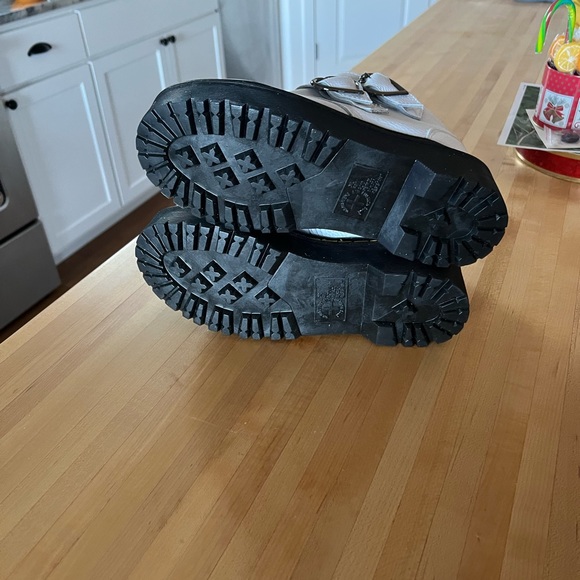 Dr. Martens style white boots new 38 - Picture 4 of 5